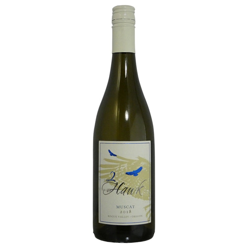 2 Hawk Rogue Valley Muscat - 2018 (750ml)
