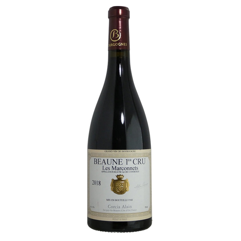 Alain Corcia Beaune 1er cru les Marconnets - 2018 (750ml)