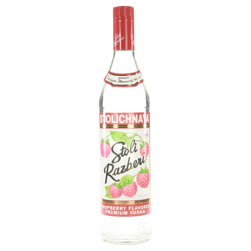 Stolichnaya Razberi Vodka (750ml)
