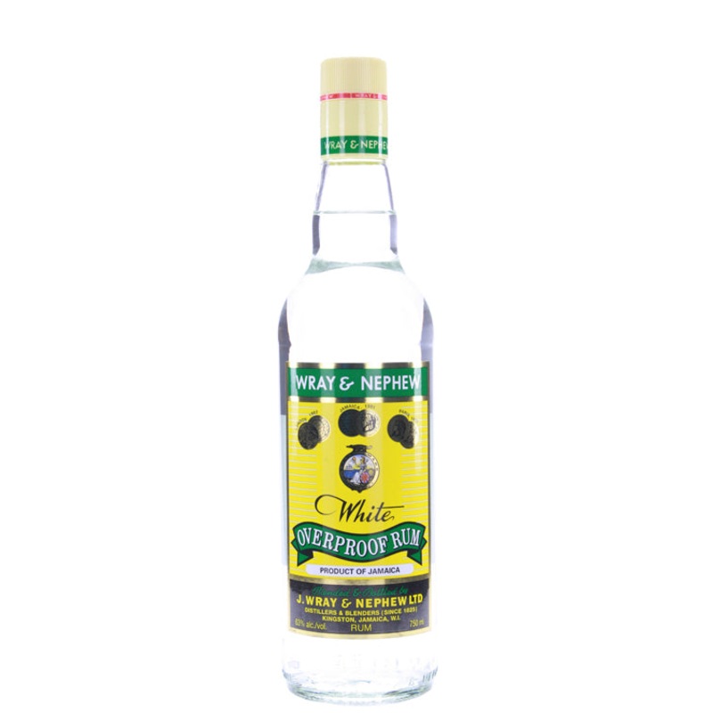 Wray and Nephew White Overproof Rum (750ml)