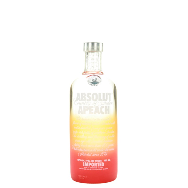 Absolut Apeach Vodka (750ml)