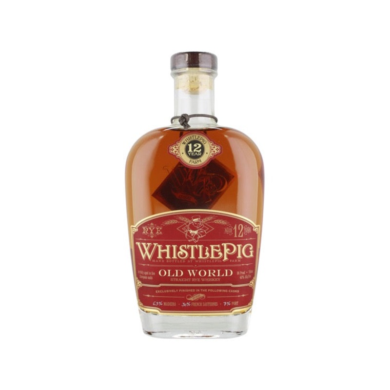 Whistlepig 12yr Old World Rye Wine Cask Finished (750ml)