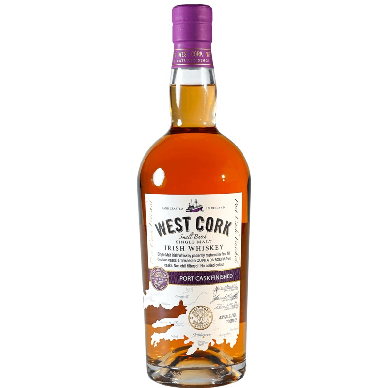 West Cork LR Single Malt Port Cask (750ml)