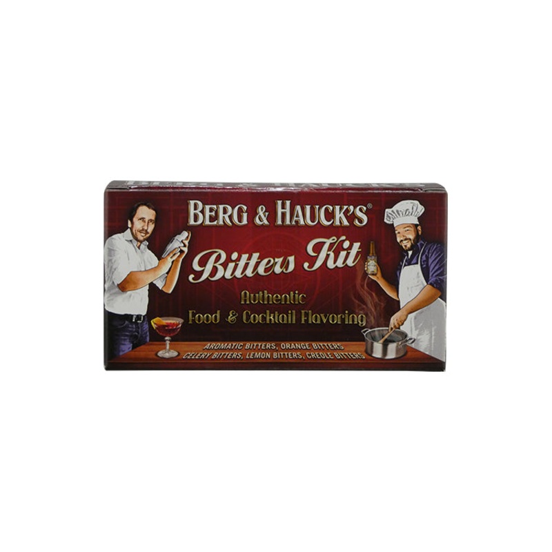 Berg & Hauck's Authentic Food & Cocktail Flavoring Germany Bitters 5 x20ml (100ml)