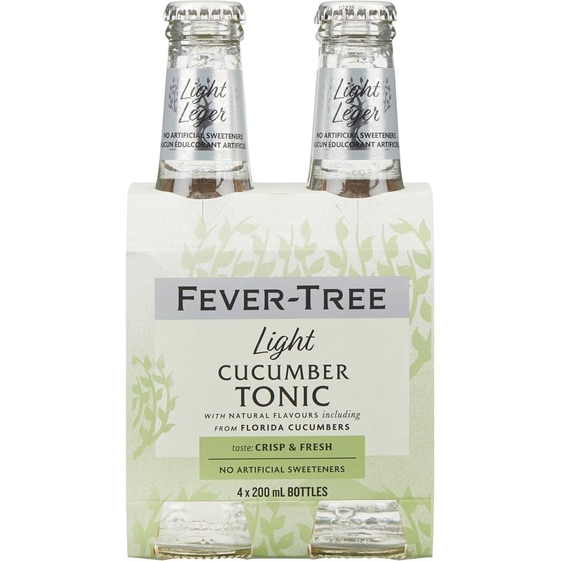 Fever Tree Light Cucumber Tonic (10oz Btl 4 Pk)