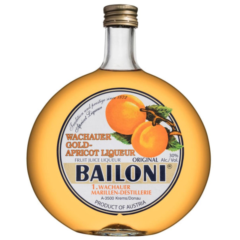 Bailoni Gold Apricot Liqueur (750ml)