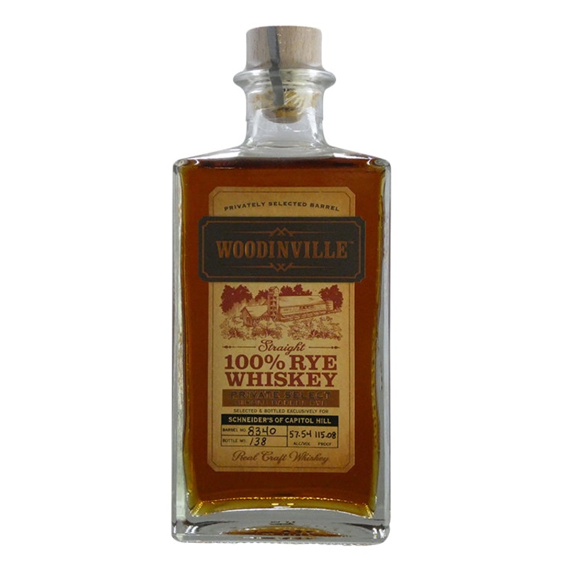 Woodinville Rye Schneider's Barrel Pick (750ml)