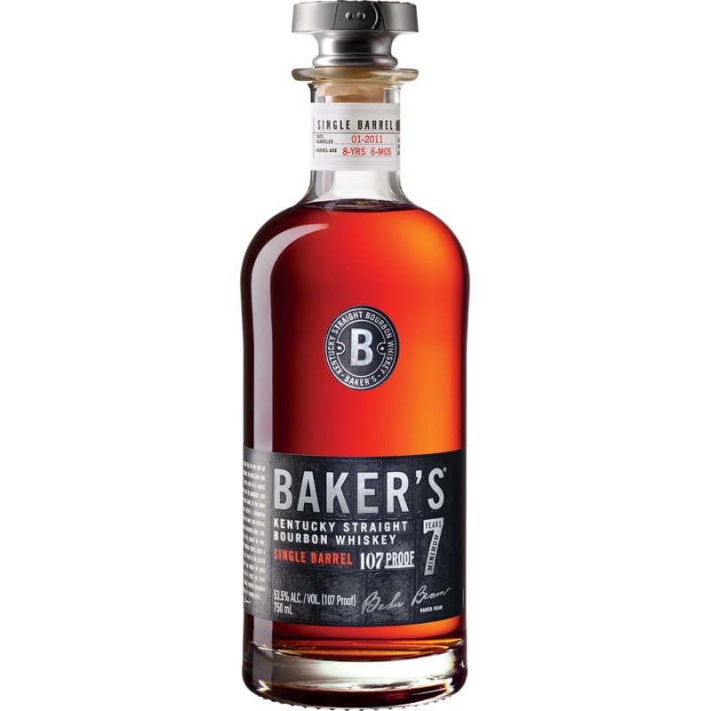 Bakers 7 Year Old  107 Proof Bourbon (750ml)
