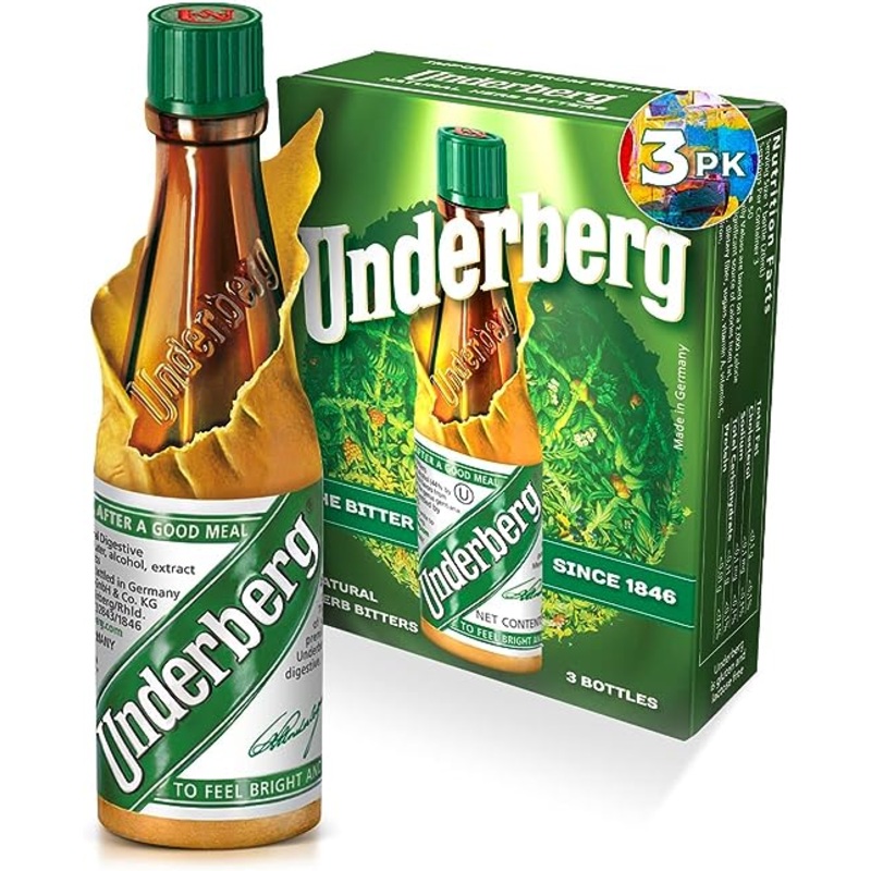 Underberg 20ml 3pk (Club - 3 BottleCase)