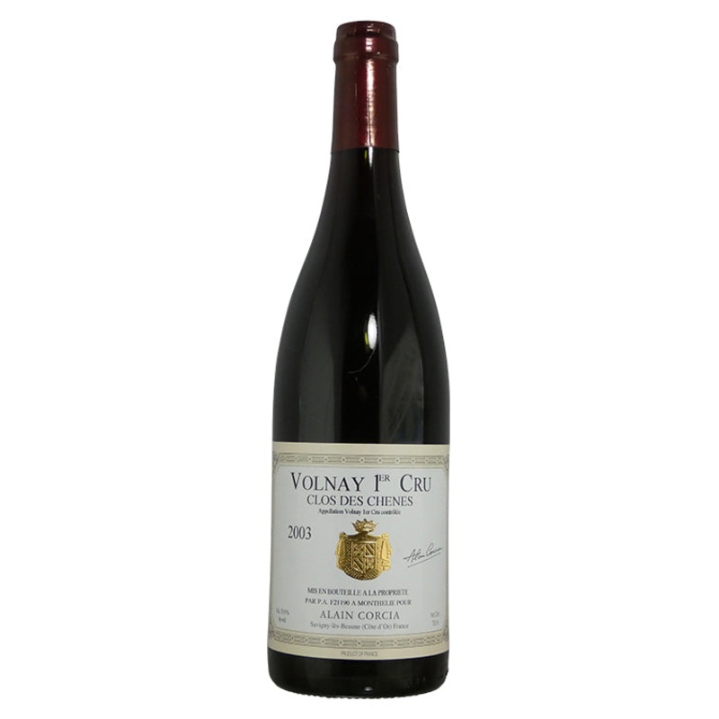 Alain Corcia Volnay 1er cru Les Clos du Chene - 2003 (750ml)