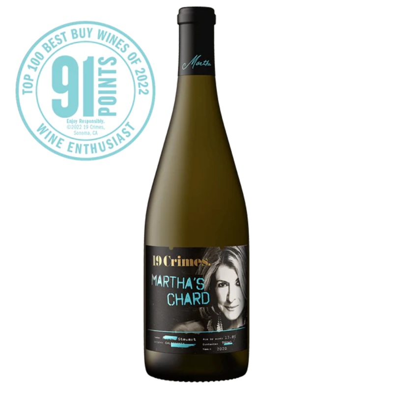 19 Crimes Martha's Chardonnay - 2021 (750ml)