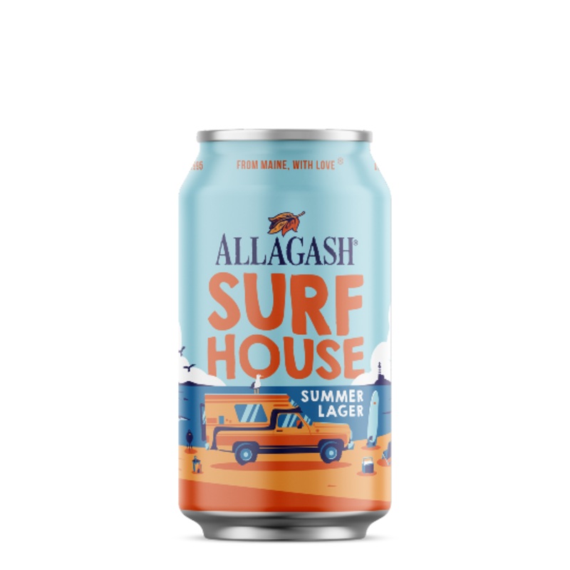 Allagash Surf House Lager(12oz Can 6pk)
