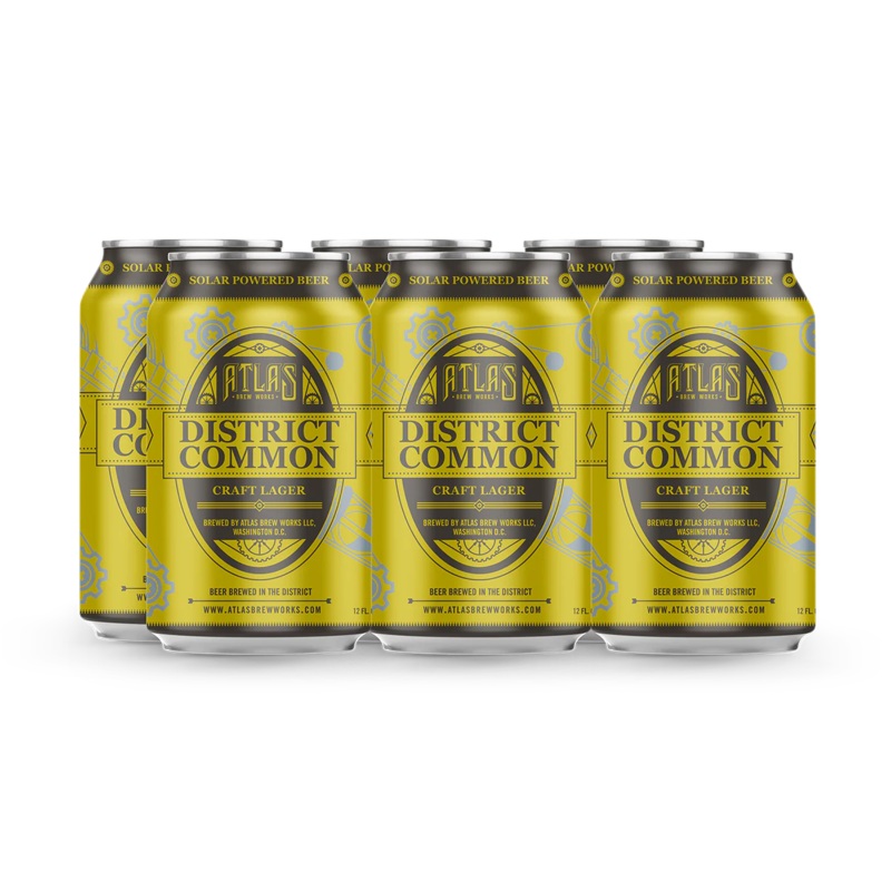 Atlas District Commons Lager (12oz Can 6 Pk)