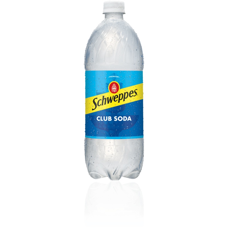 Schweppes Club Soda (1L)