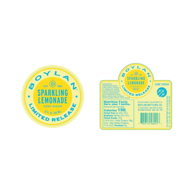 Boylan Sparkling Lemonade (12oz Btl)