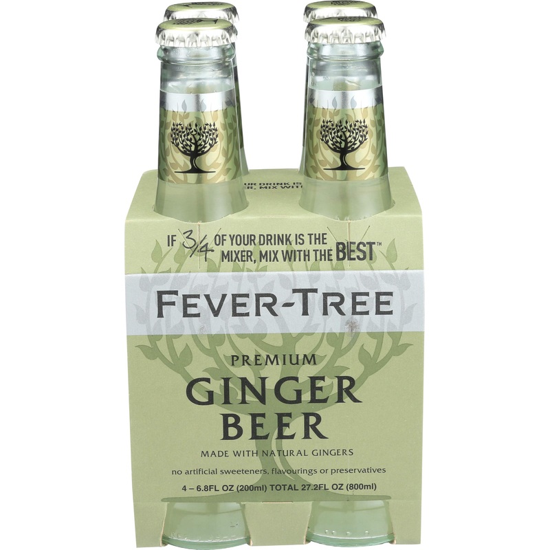 Fever Tree Ginger Beer (10oz Btl 4 Pk)