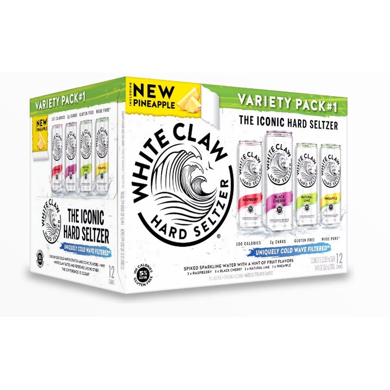 White Claw Variety  (12oz Can 12 Pk)