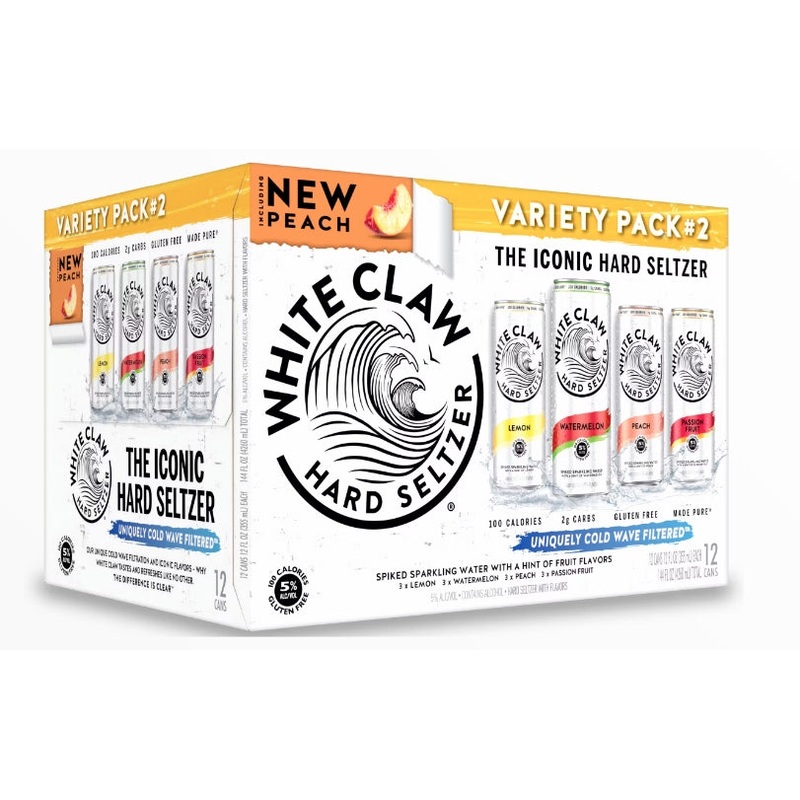 White Claw Variety No.2 (12oz Can 12 Pk)
