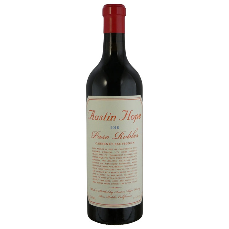 Austin Hope Cabernet Sauvignon - 2018 (750ml)