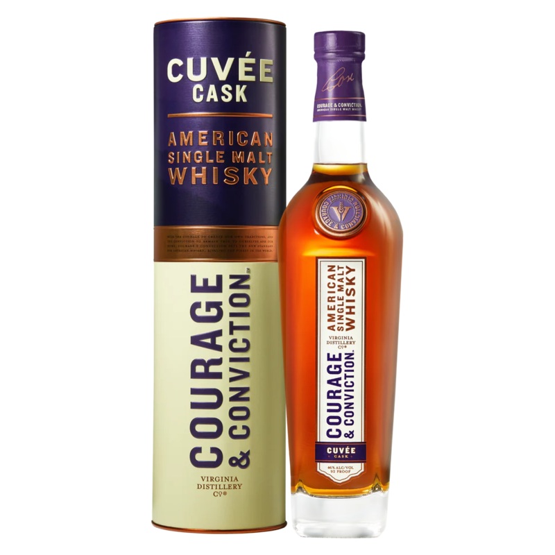 Virginia Distilling Co Courage & Conviction Cuvee Cask American Single Malt Whisky