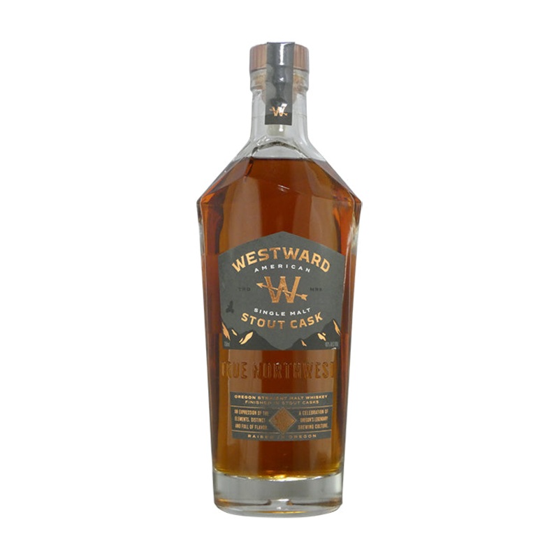 Westward Oregon Stout Cask American Single Malt Whiskey  (750ml)