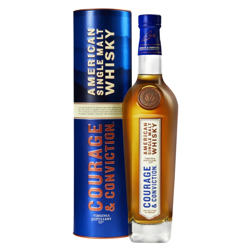 Virginia Distilling Co. Courage & Conviction Signature Malt- American Single Malt Whisky (750ml)