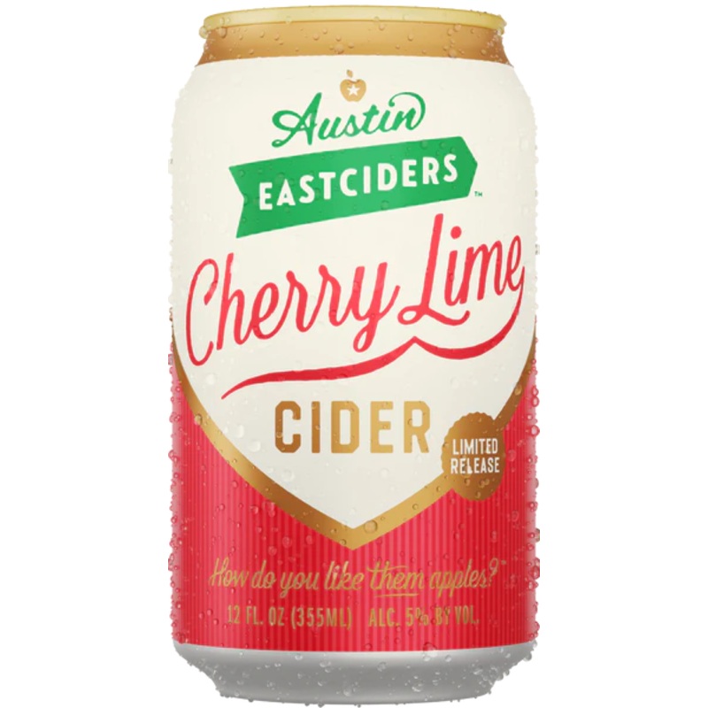 Austin East Cherry Lime Cider (12oz Can 6 Pk)