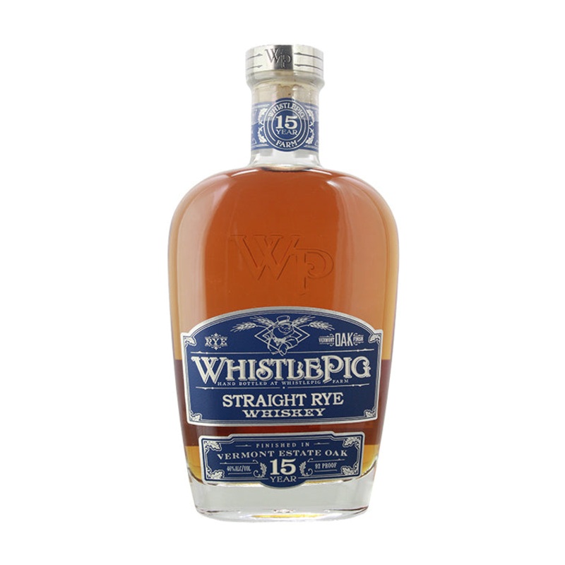 Whistlepig 15 Year Old Straight Rye Whiskey (750ml)