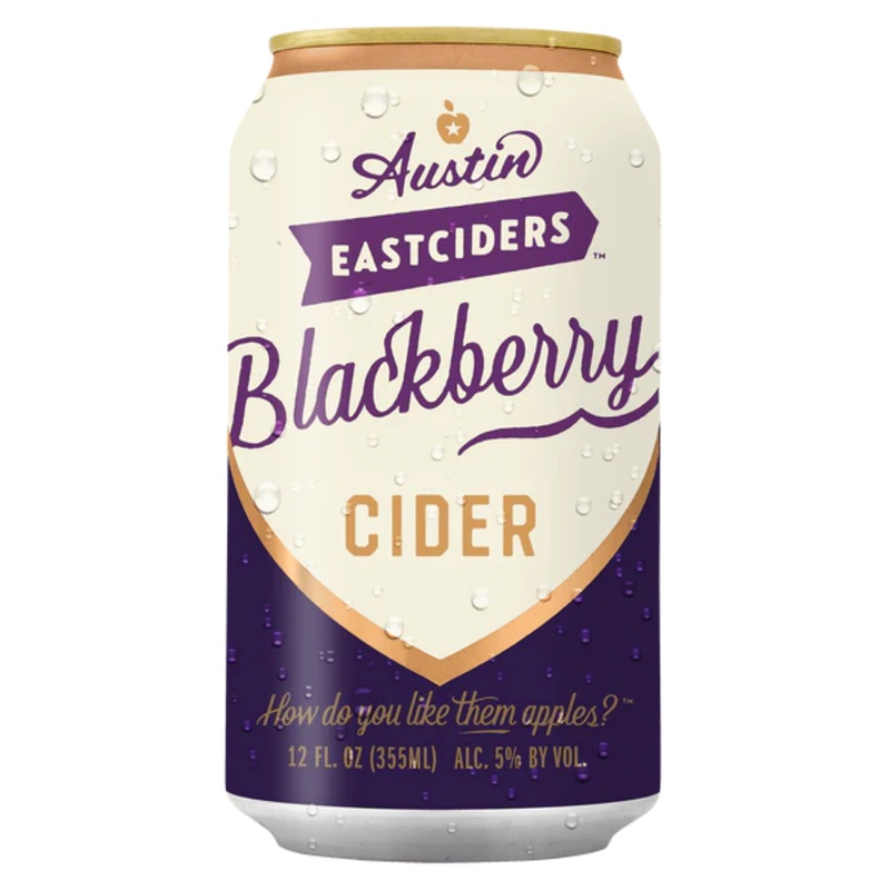 Austin East Blackberry Cider (12oz Can 6 Pk)