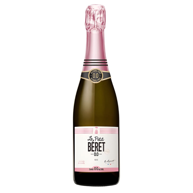 Petit Beret Non Alcoholic 0.0 Sparkling Rose - NV (750ml)