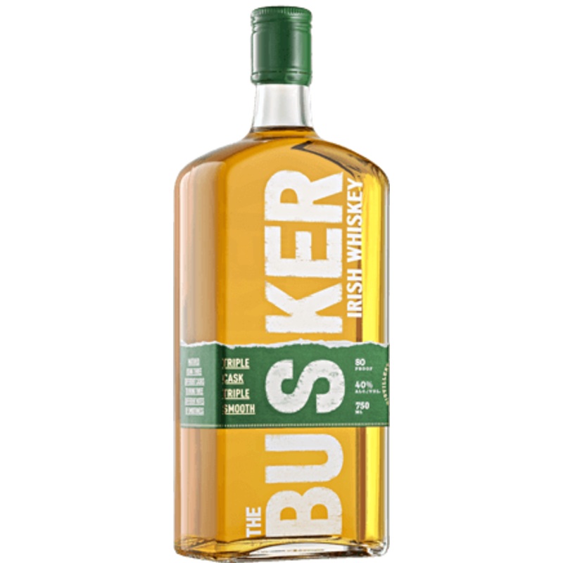 The Busker Triple Cask Irish Whiskey (750ml)