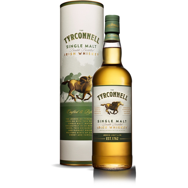 Tyrconnell Single Malt Double Distilled Irish Whiskey (750ml)