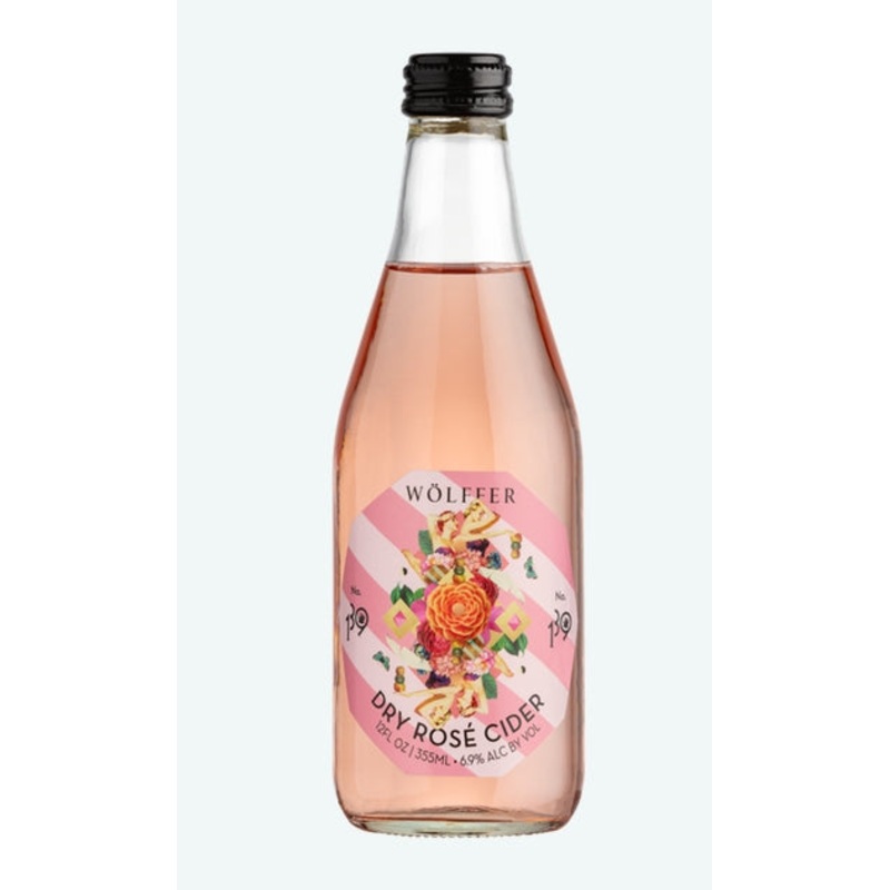 Wolffer Dry Rose Cider (12oz Can 4 Pk)