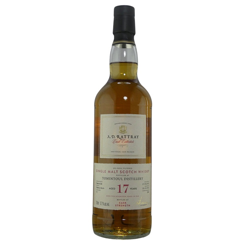 A.D. Rattray Tomintoul 2005 17 year #15 115.4(700ml)