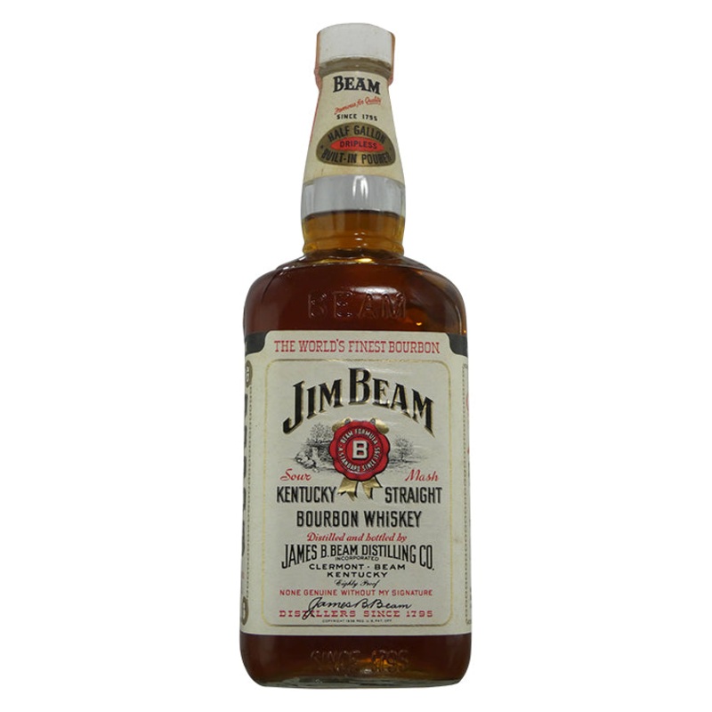 Beam - 1975 bottling 4-year 80 proof (1.75L)