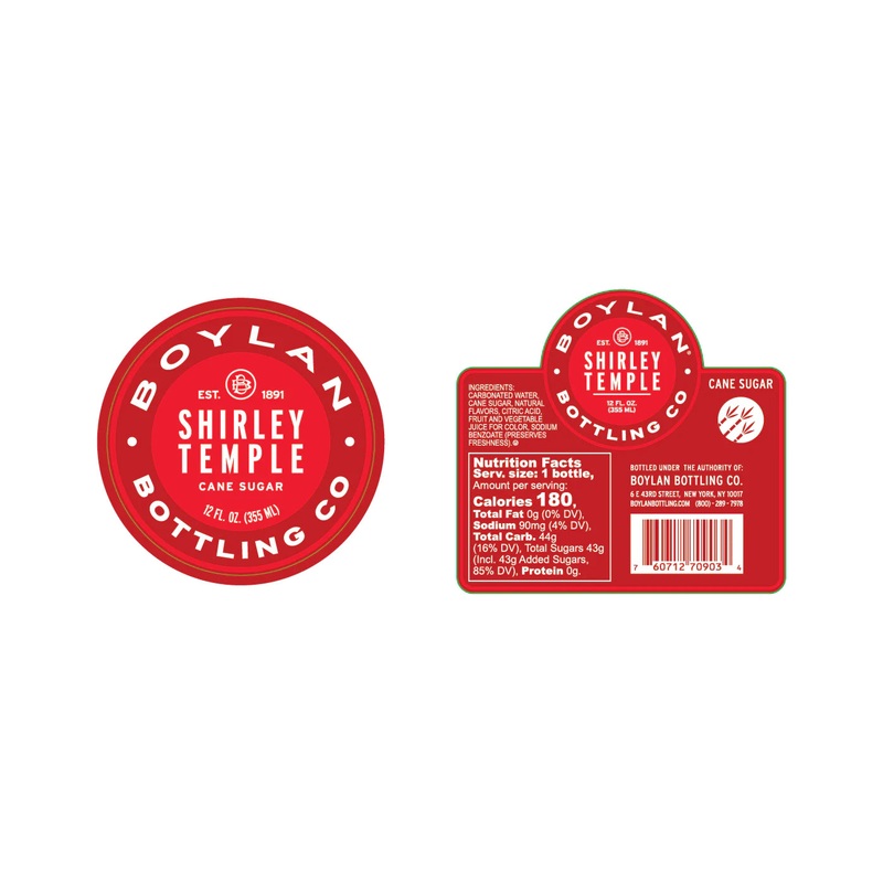 Boylan Shirley Temple (12oz Btl)