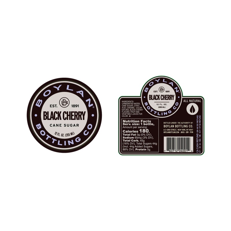 Boylan Black Cherry (12oz Btl)