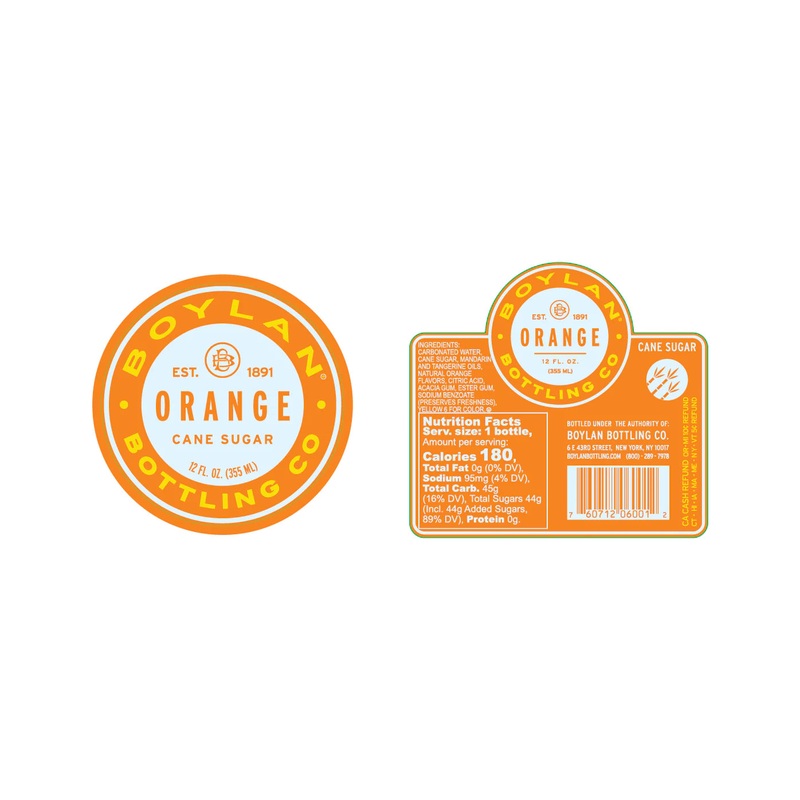 Boylan Orange (12oz Btl)
