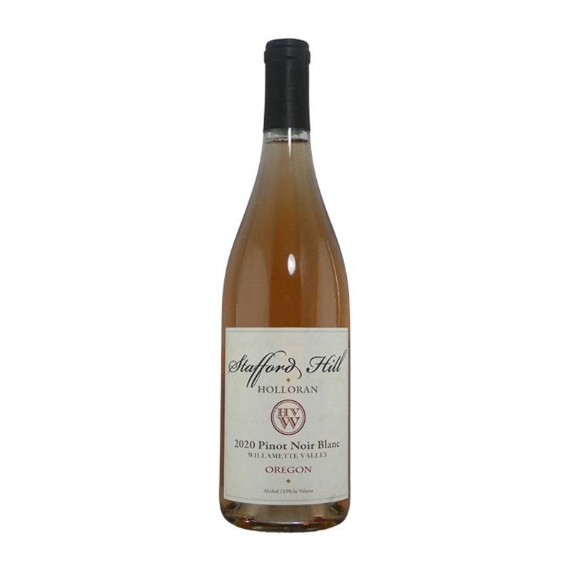 12 Bottle Case -  Stafford Hill Holloran Willamette Pinot Noir Blanc - 2020 (750ml)