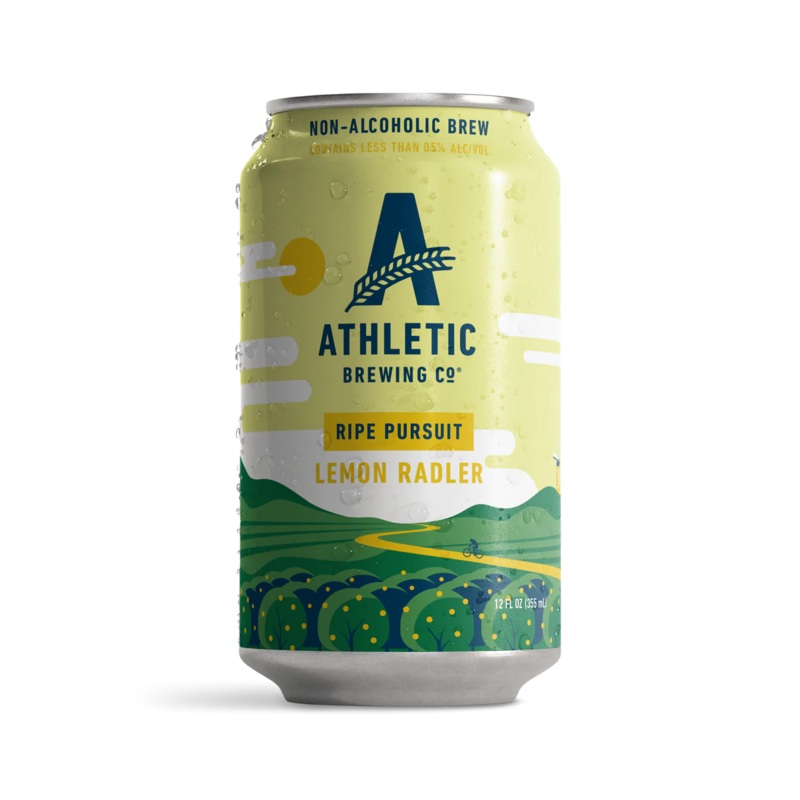 Athletic Brewing Ripe Pursuit Lemon Raddler