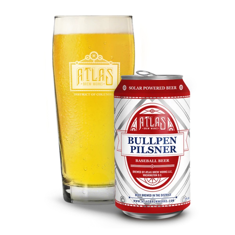 Atlas Bullpen Pilsner (19.2oz Can)