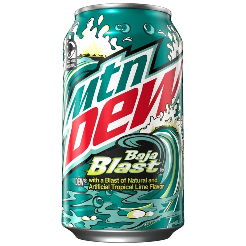 Mountain Dew Baja Blast (12oz Can)