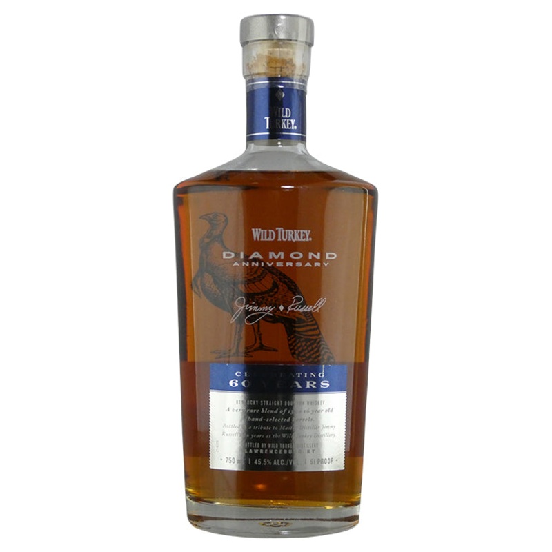 Wild Turkey Bourbon Diamond Anniversary Celebrating 60 Years No Box (750ml)