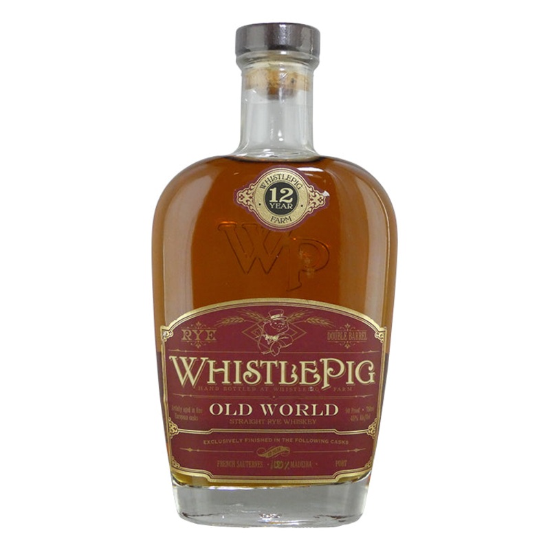 Whistle Pig Rye Old World 12 Year 100% Madeira Finished (750ml)