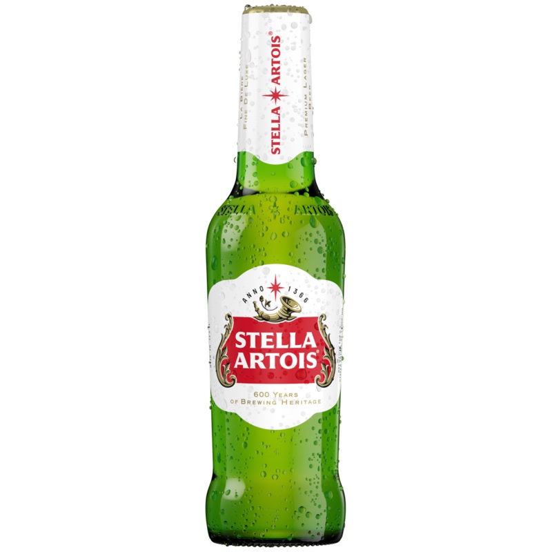 Stella Artois12oz Can 6 Pk)