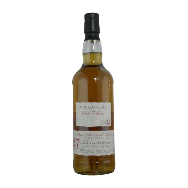 A.D. Rattray Cask Collection Glen Grant Distillery Aged 27 years (750ml)
