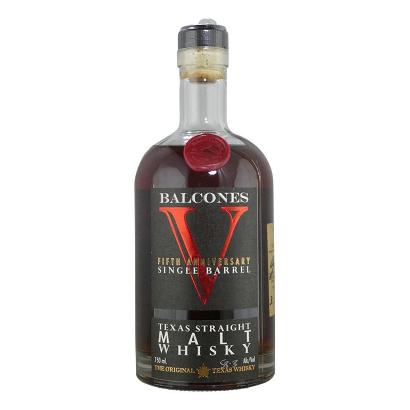 Balcones Fifth Anniversary Single Barrel Malt Whisky 2013 (750ml)