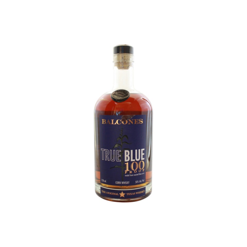 Balcones True Blue 100 Proof Texas Corn Whiskey (750ml)
