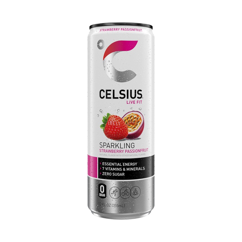 Celsius Strawberry Passion Fruit Sparking (12oz Can)