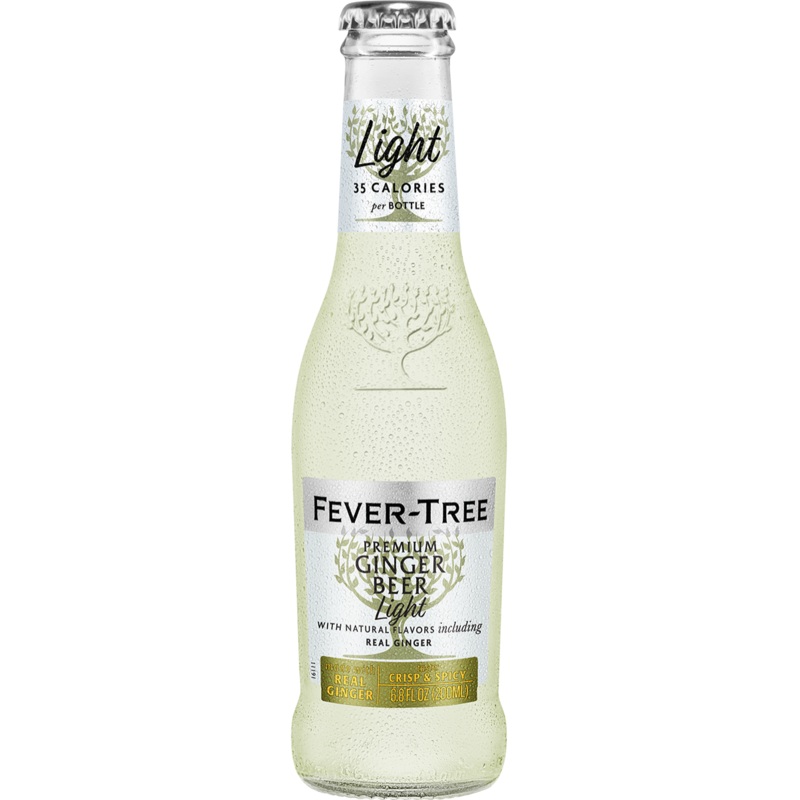 Fever Tree Light Ginger Beer (10oz Btl 4 Pk)